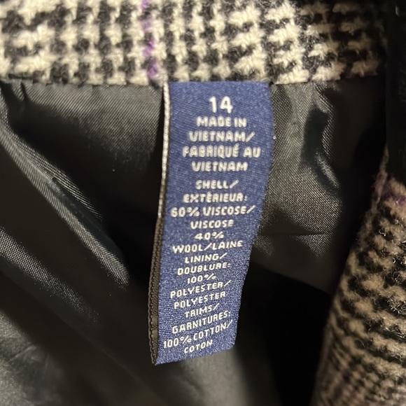 Chaps classically styled checked jacket. - Picture 3 of 4